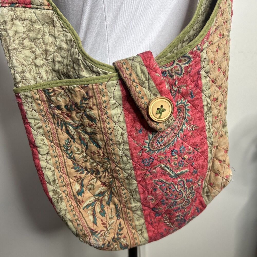 Handmade Paisley Floral Cross Bodyg Purse